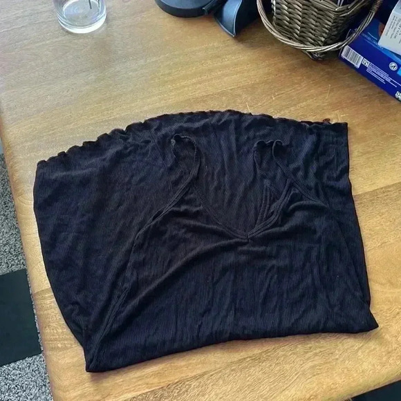 Joah Brown dress S/M - Picture 2 of 3